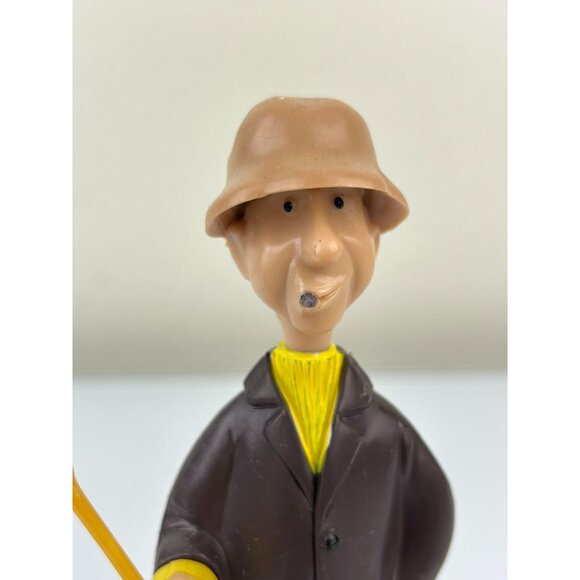 Wilton Cake Topper Old Man Fishing Pole Boot Vintage Made in Hong Kong Plastic - Picture 7 of 15